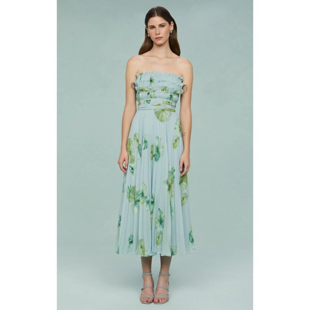 AMUR Cathy Midi Dress Size 4